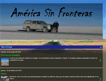 Tablet Screenshot of amsinfronteras.blogspot.com