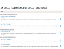 Tablet Screenshot of excelsols.blogspot.com