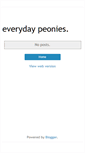 Mobile Screenshot of everydaypeonies.blogspot.com