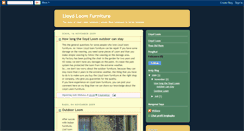 Desktop Screenshot of lloydloomfurniture.blogspot.com