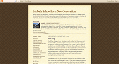 Desktop Screenshot of anewsabbathschool.blogspot.com