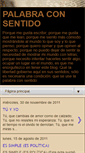 Mobile Screenshot of palabraconsentido.blogspot.com