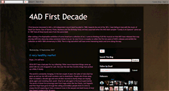 Desktop Screenshot of 4adfirstdecade.blogspot.com