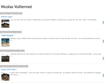 Tablet Screenshot of nicolas-vuillermot.blogspot.com