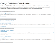 Tablet Screenshot of natura2000romania.blogspot.com