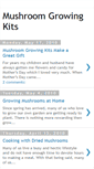 Mobile Screenshot of mushroom-growing-kit.blogspot.com