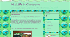 Desktop Screenshot of mylifeincartoons.blogspot.com