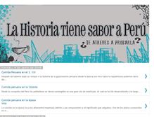 Tablet Screenshot of comidaconsaborperuano.blogspot.com