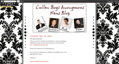 Desktop Screenshot of cullenboysanonymous.blogspot.com