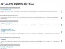 Tablet Screenshot of corporacionculturalrayuela-noticias.blogspot.com