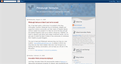 Desktop Screenshot of pittsburghventures.blogspot.com