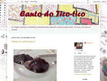 Tablet Screenshot of cantodoticotico.blogspot.com