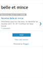 Mobile Screenshot of belle-et.blogspot.com