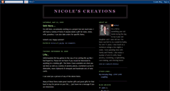 Desktop Screenshot of nicolescreations-nb.blogspot.com