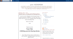 Desktop Screenshot of 500genders.blogspot.com