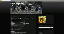 Desktop Screenshot of littlebigwars.blogspot.com