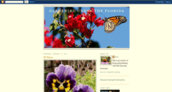 Desktop Screenshot of gardeningunderthefloridasun.blogspot.com