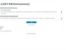 Tablet Screenshot of juicy-rnb.blogspot.com