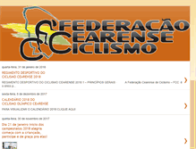 Tablet Screenshot of federacaocearensedeciclismo.blogspot.com