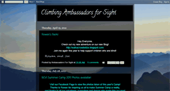 Desktop Screenshot of ambassadorsforsight.blogspot.com