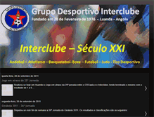 Tablet Screenshot of grupodesportivointerclube.blogspot.com