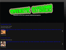 Tablet Screenshot of cinematiccatharsis.blogspot.com