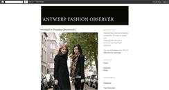 Desktop Screenshot of antwerpfashionobserver.blogspot.com