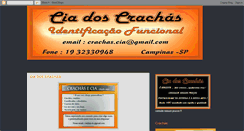 Desktop Screenshot of crachasecia.blogspot.com