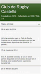 Mobile Screenshot of clubderugbycastello.blogspot.com