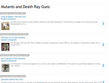 Tablet Screenshot of mutantsanddeathrayguns.blogspot.com