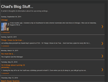 Tablet Screenshot of chadbring.blogspot.com
