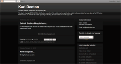 Desktop Screenshot of karlrdenton.blogspot.com
