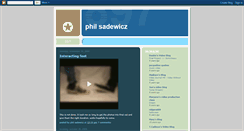 Desktop Screenshot of philsadewicz.blogspot.com