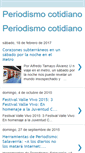 Mobile Screenshot of periodismocotidiano.blogspot.com