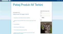 Desktop Screenshot of pakejproduk.blogspot.com