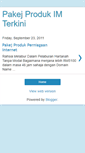 Mobile Screenshot of pakejproduk.blogspot.com