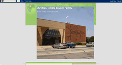 Desktop Screenshot of christiantemplefamily.blogspot.com