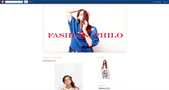 Desktop Screenshot of fashionphilo.blogspot.com