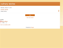 Tablet Screenshot of culinarystories.blogspot.com