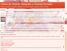 Tablet Screenshot of clasesdesociedad.blogspot.com