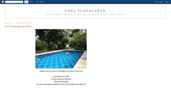 Desktop Screenshot of casatlayacapan.blogspot.com