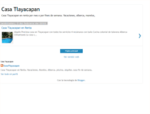 Tablet Screenshot of casatlayacapan.blogspot.com