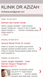 Mobile Screenshot of klinikdrazizah1.blogspot.com