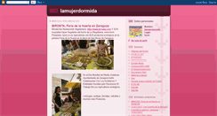 Desktop Screenshot of lamujerdormida-aliaga.blogspot.com