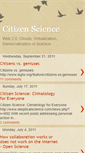 Mobile Screenshot of citizen-science.blogspot.com
