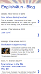 Mobile Screenshot of chileenglish.blogspot.com