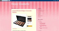 Desktop Screenshot of enjoycosmetic.blogspot.com