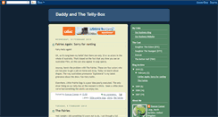 Desktop Screenshot of daddyandthetellybox.blogspot.com