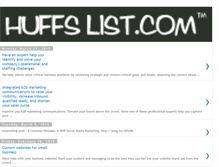 Tablet Screenshot of huffslist.blogspot.com