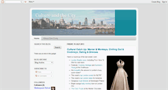 Desktop Screenshot of cultureandthecity.blogspot.com